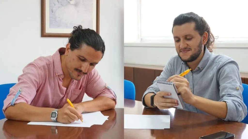 Adam y Micaíl Hajjaj, fundadores de Arabooki